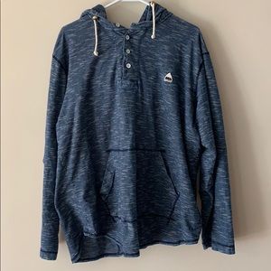 Burton Men’s Light Hoodie Quarter Burton Pullover